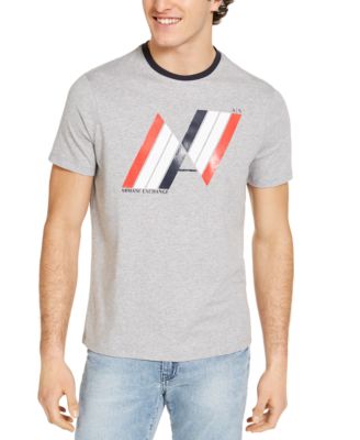 A|X Armani Exchange - Men's Heathered Logo T-Shirt