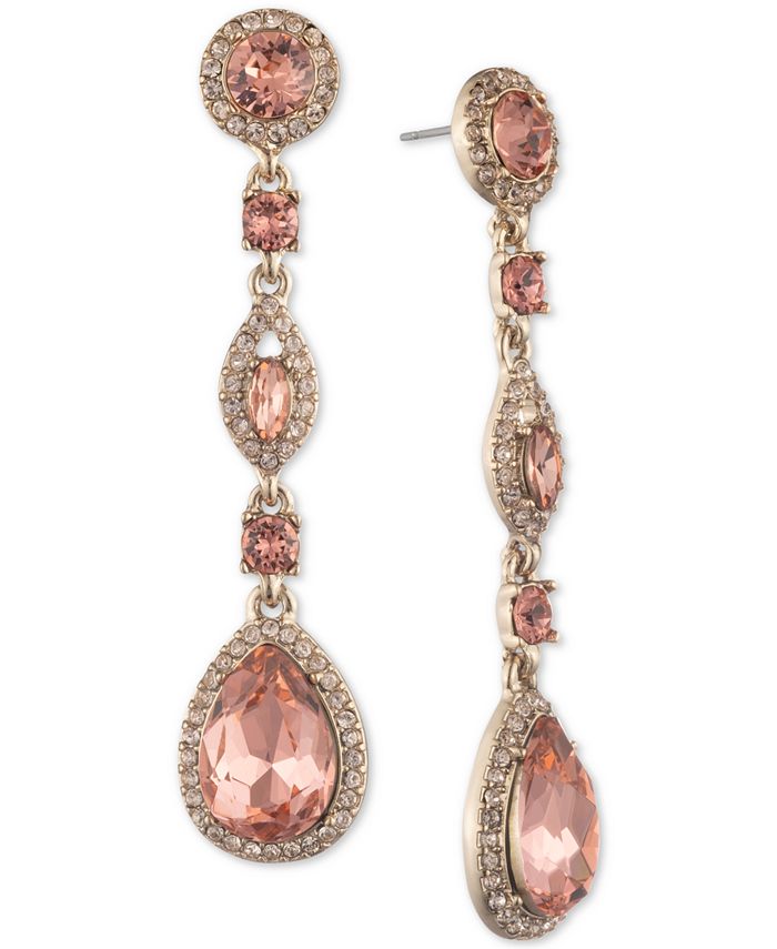 Givenchy Crystal Linear Drop Earrings Macy's