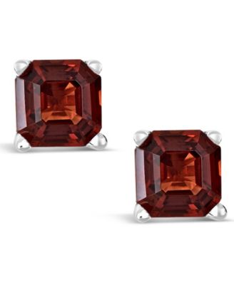 Amethyst (1-9/10 ct. t.w.) Stud Earrings in Sterling Silver (Also Available in Citrine)