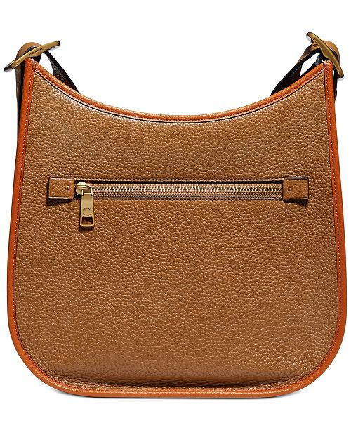COACH Colorblock Emery Leather Crossbody & Reviews - Handbags & Accessories - Macy&#39;s