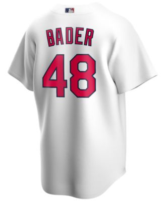 Harrison Bader St Louis Cardinals Womens Red Brushed Player T