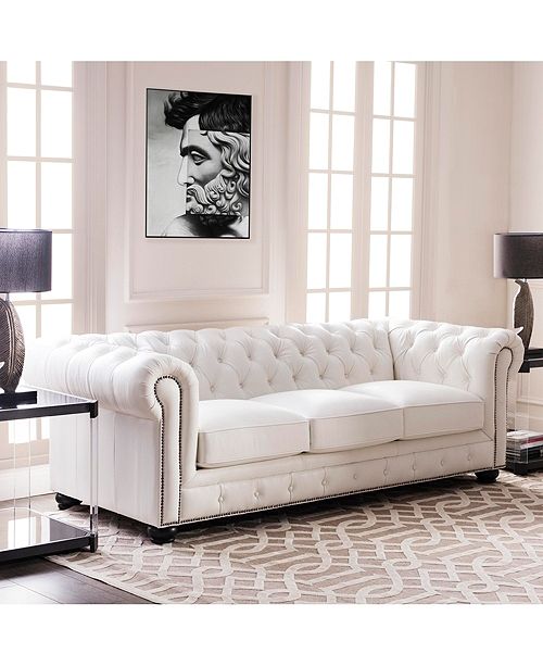 Nice Link Alexandon Leather Chesterfield Sofa Reviews