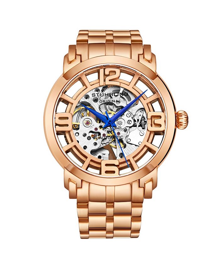 Macy's skeleton watch outlet