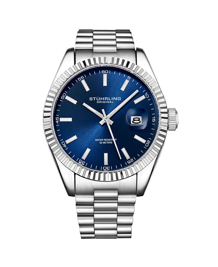 Stuhrling watch sales band adjustment
