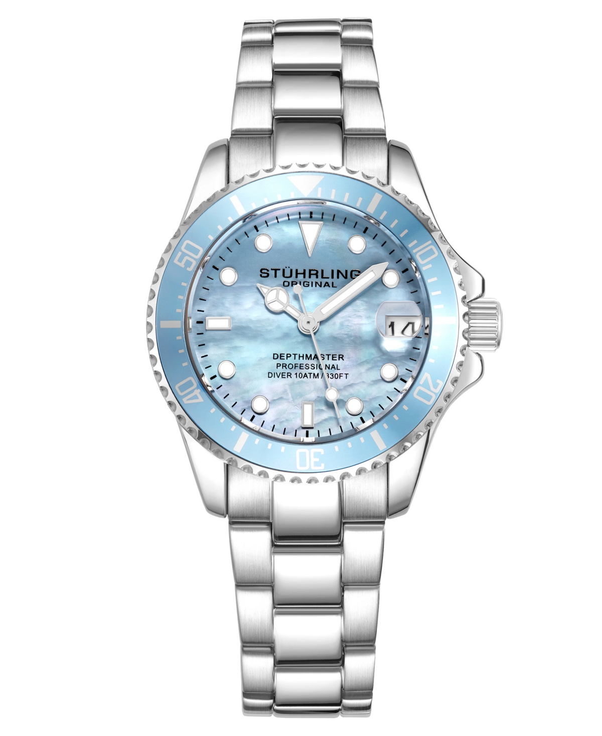 Women's Silver Tone Stainless Steel Bracelet Watch 32mm - Silver