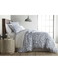Forevermore Luxury Cotton Sateen Duvet Cover and Sham Set, King
