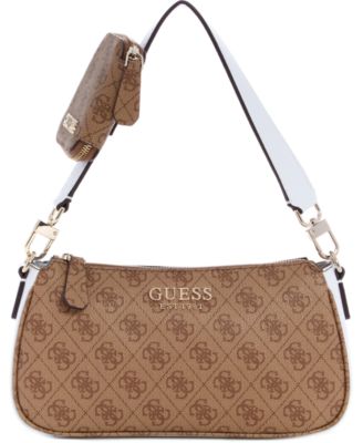 beige guess bag