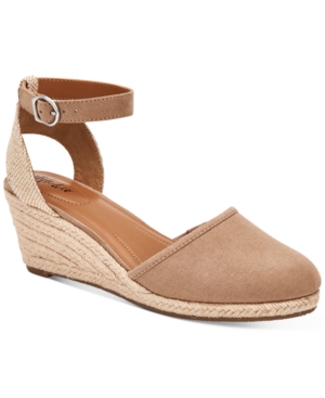 Style & Co Mailena Wedge Espadrille Sandals Created for Macy's Women's Shoes