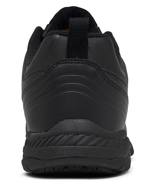 Skechers Men S Work Relaxed Fit Dighton Slip Resistant Casual Work Sneakers From Finish Line Reviews Finish Line Athletic Shoes Men Macy S
