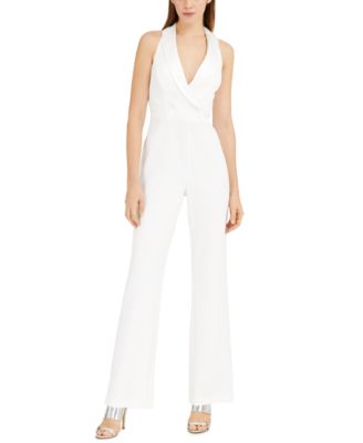 Aidan by Aidan Mattox - Crepe Tuxedo Jumpsuit