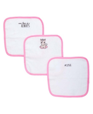 Precious Moments Baby Boys and Girls 3-Piece Washcloths