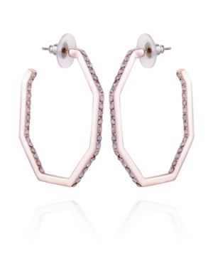 image of T Tahari Casual Chic Hoop Earring