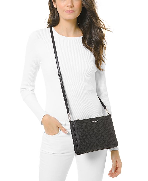 Michael Kors Small Double Pouch Crossbody & Reviews - Handbags & Accessories - Macy&#39;s