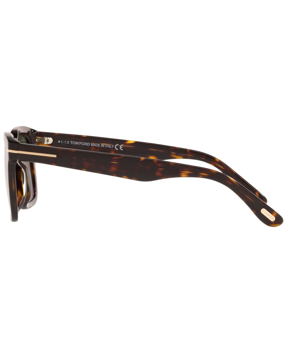 Tom Ford Men's Sunglasses, Tr001097 In Tortoise,green
