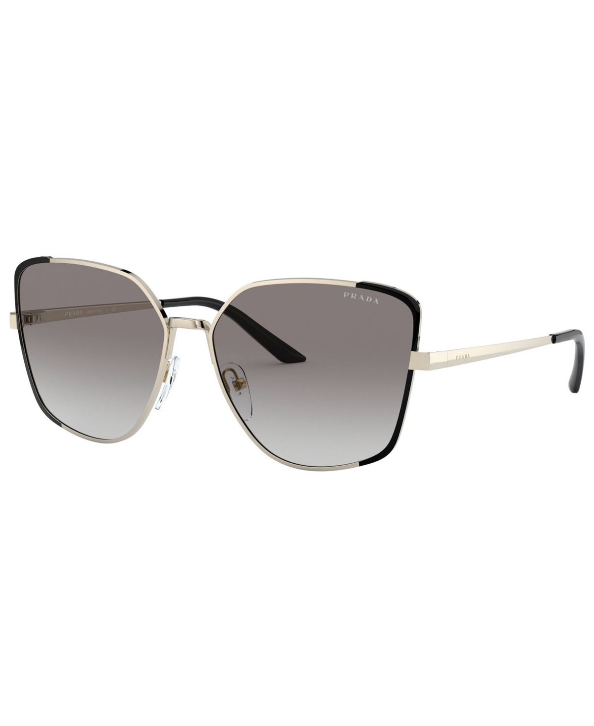 Prada Woman Sunglasses Pr 60xs In Grey Gradient