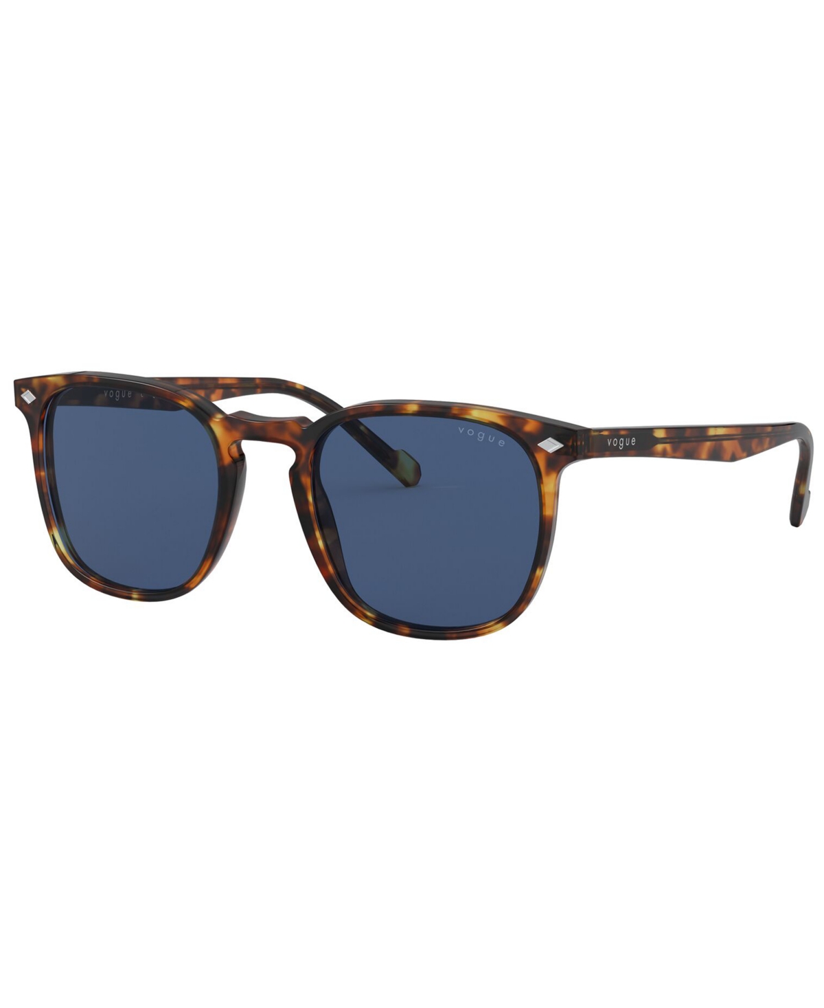 Vogue Eyewear Sunglasses, Vo5328s 49 In Havana Honey,dark Blue