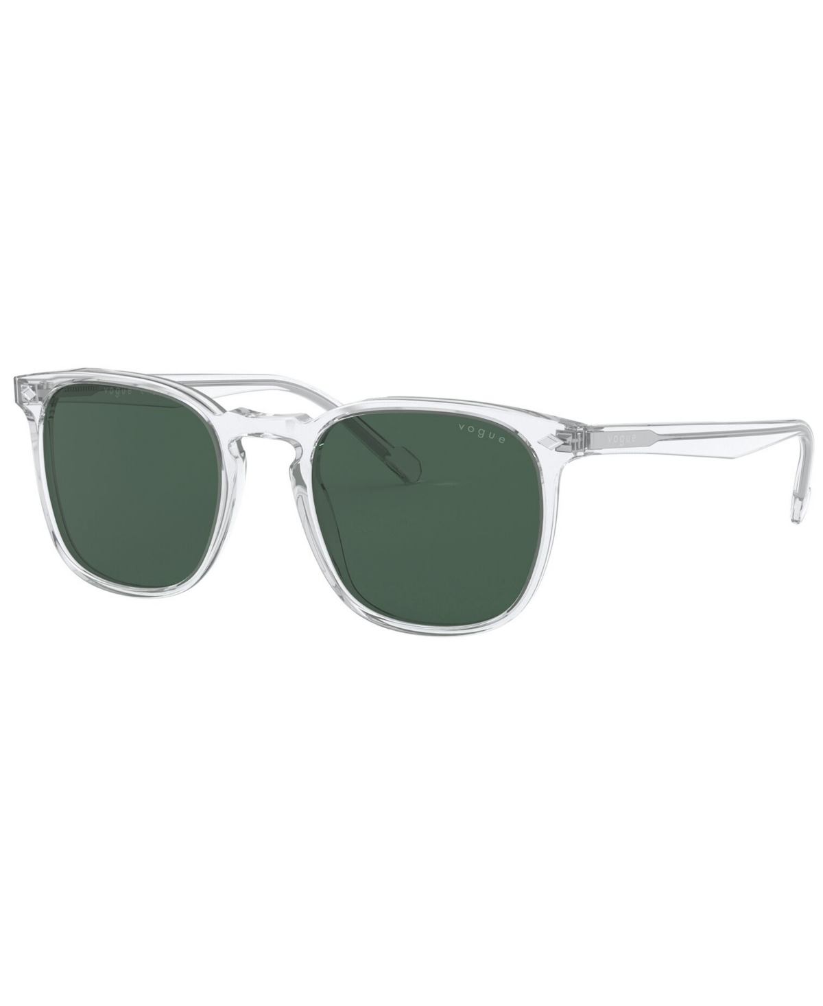 Vogue Eyewear Sunglasses, Vo5328s 49 In Transparent,dark Green