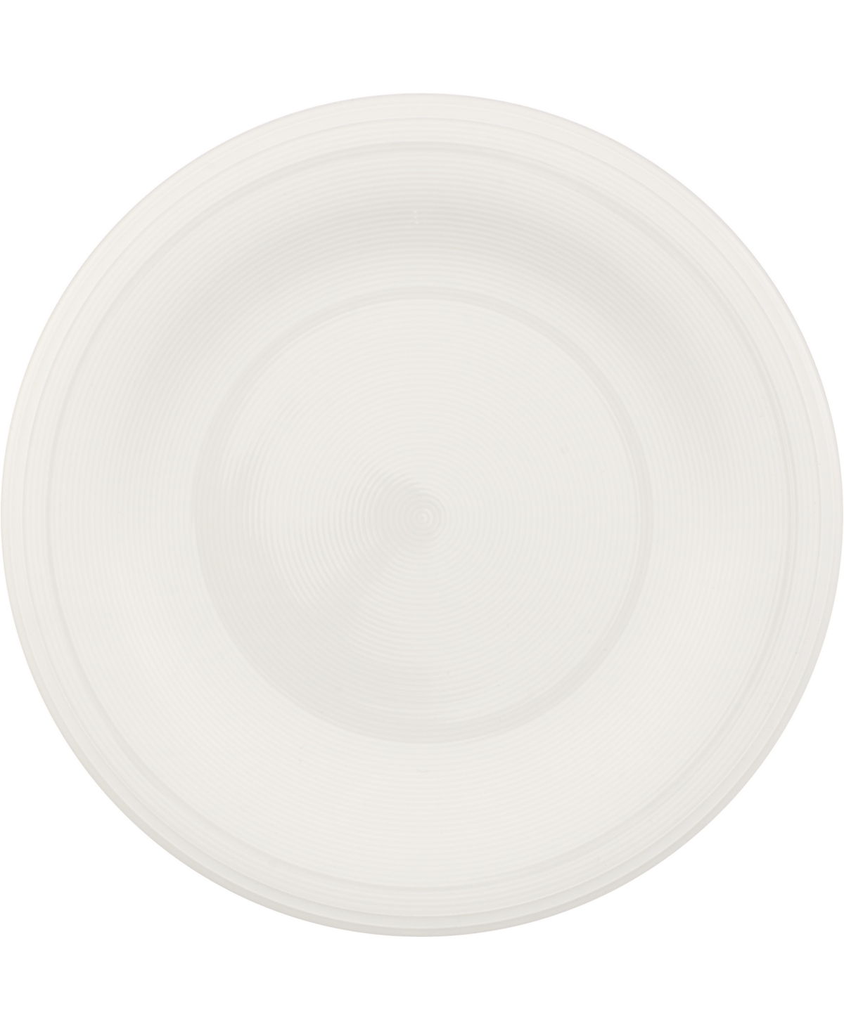 Color Loop Natural Dinner Plate - Natural White