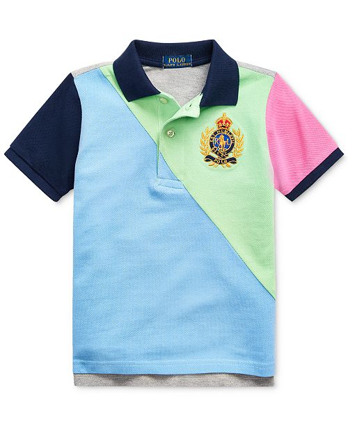 Polo Ralph Lauren Toddler Boys Cotton Mesh Polo Shirt Reviews