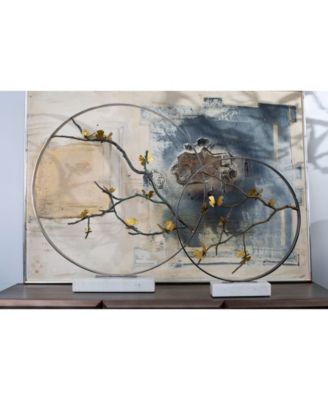 Butterfly Ginkgo Moon Gate Sculpture