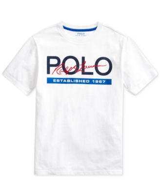 Polo Ralph Lauren - Big Boys Cotton Jersey Graphic T-Shirt