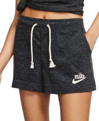 macys nike shorts women