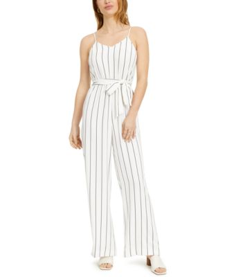 macy's white jumpsuit