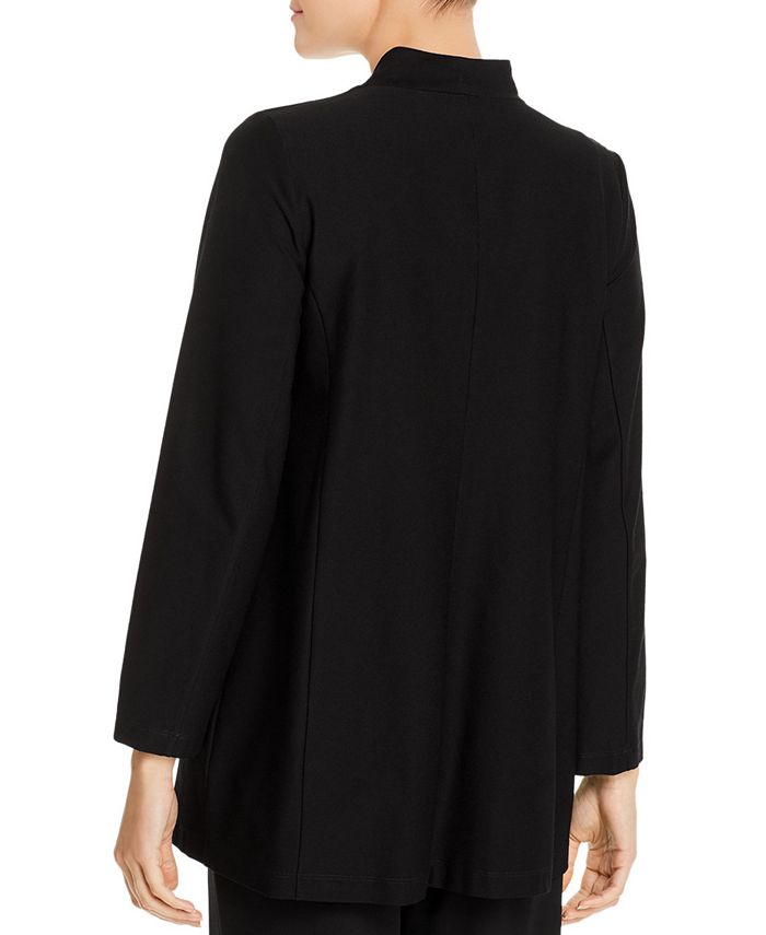 Eileen Fisher Long Shawl Collar Jacket, Regular & Petite Sizes - Macy's