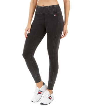 Tommy Hilfiger Sport Washed Stretch Full Length Leggings