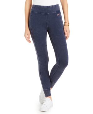 Tommy Hilfiger Sport Washed Stretch Full Length Leggings