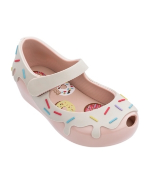 image of Mini Melissa Toddler Girls Ultragirl Donut Flat Shoe