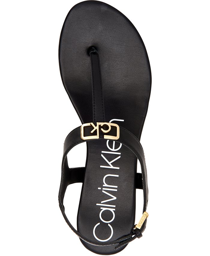 Calvin Klein Women s Shamary Flat Sandals Macy s