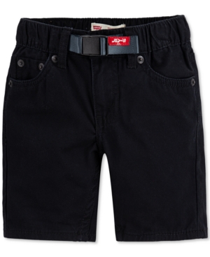 Levi's Toddler Boys 502 Regular-Tapered Fit Twill Camp Shorts