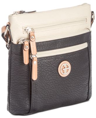 Colorblock Pebble Crossbody, Exclusively at Macy's