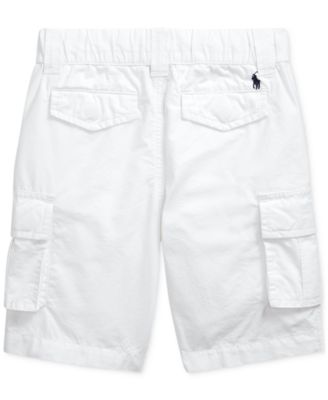 white polo cargo shorts