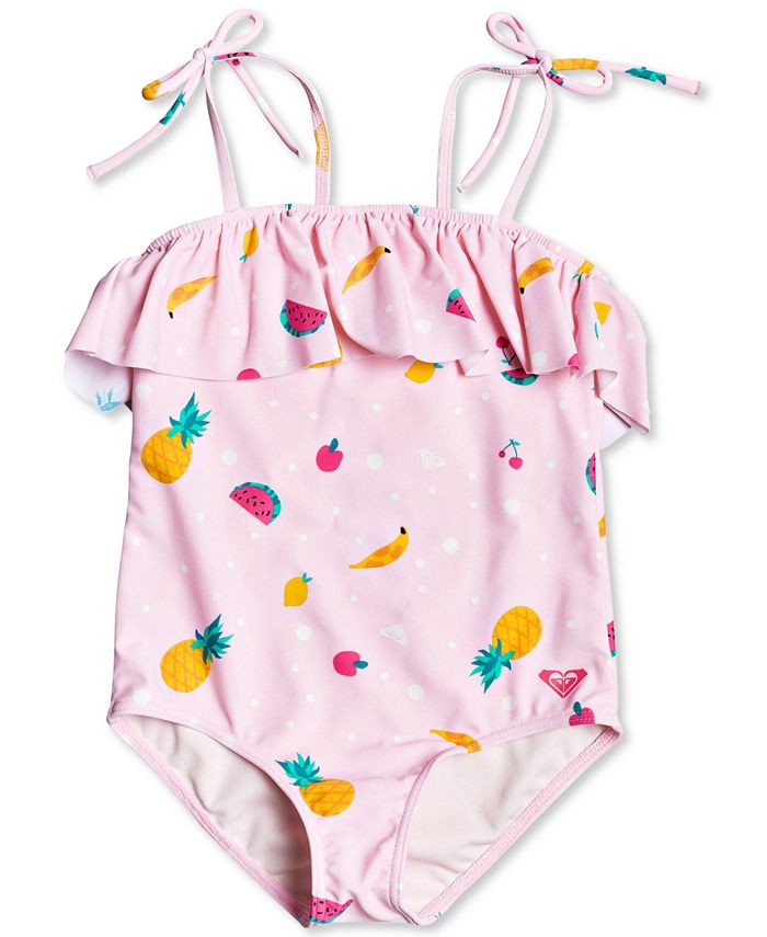Roxy 1Pc. Toddler & Little Girls Lovely Aloha Swimsuit Macy's