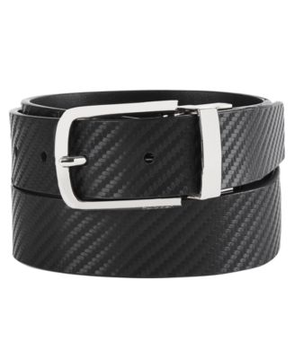 Calvin Klein Men's Reversible Flat-Strap Leather Belt - Macy's