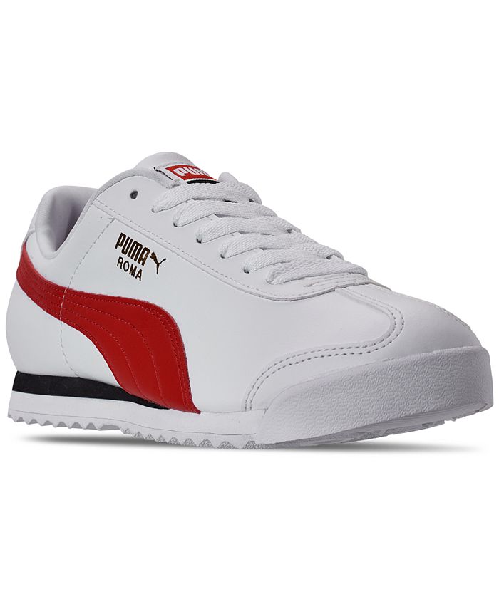 Puma Men's Roma Basic+ Casual Sneakers from Finish Line & Reviews ...