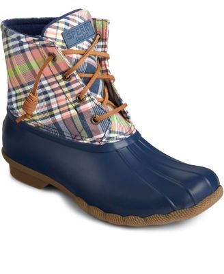 macy's navy blue boots