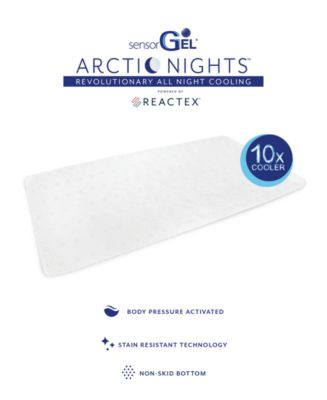 SensorGel - Arctic Nights 10x Cooler Personal Cooling 60" x 30" Pad Powered by REACTEX