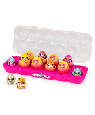 Hatchimals - CollEGGtibles, Limmy Edish Glamfetti 12-Pack Egg Carton with 12 Exclusive Hatchimals