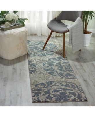 Samuel SAM10 Ivory 2'2" x 7'6" Runner Rug