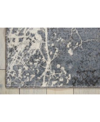 Samuel SAM11 Gray 5'3" x 7'3" Area Rug