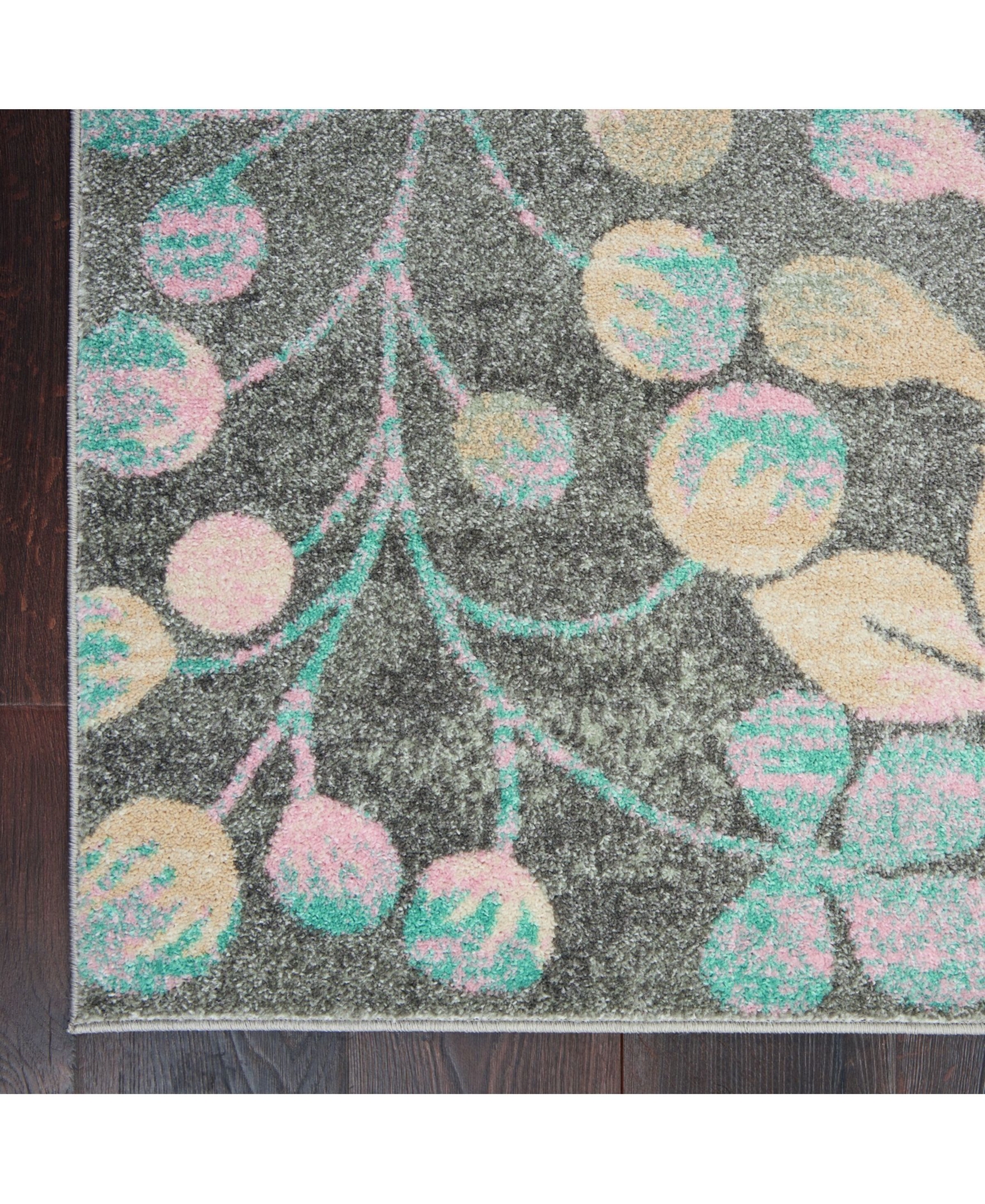 Long Street Looms Peace PEA03Area Rug - Gray/Beige
