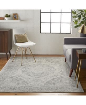 Peace PEA05 Ivory 6' x 9' Area Rug