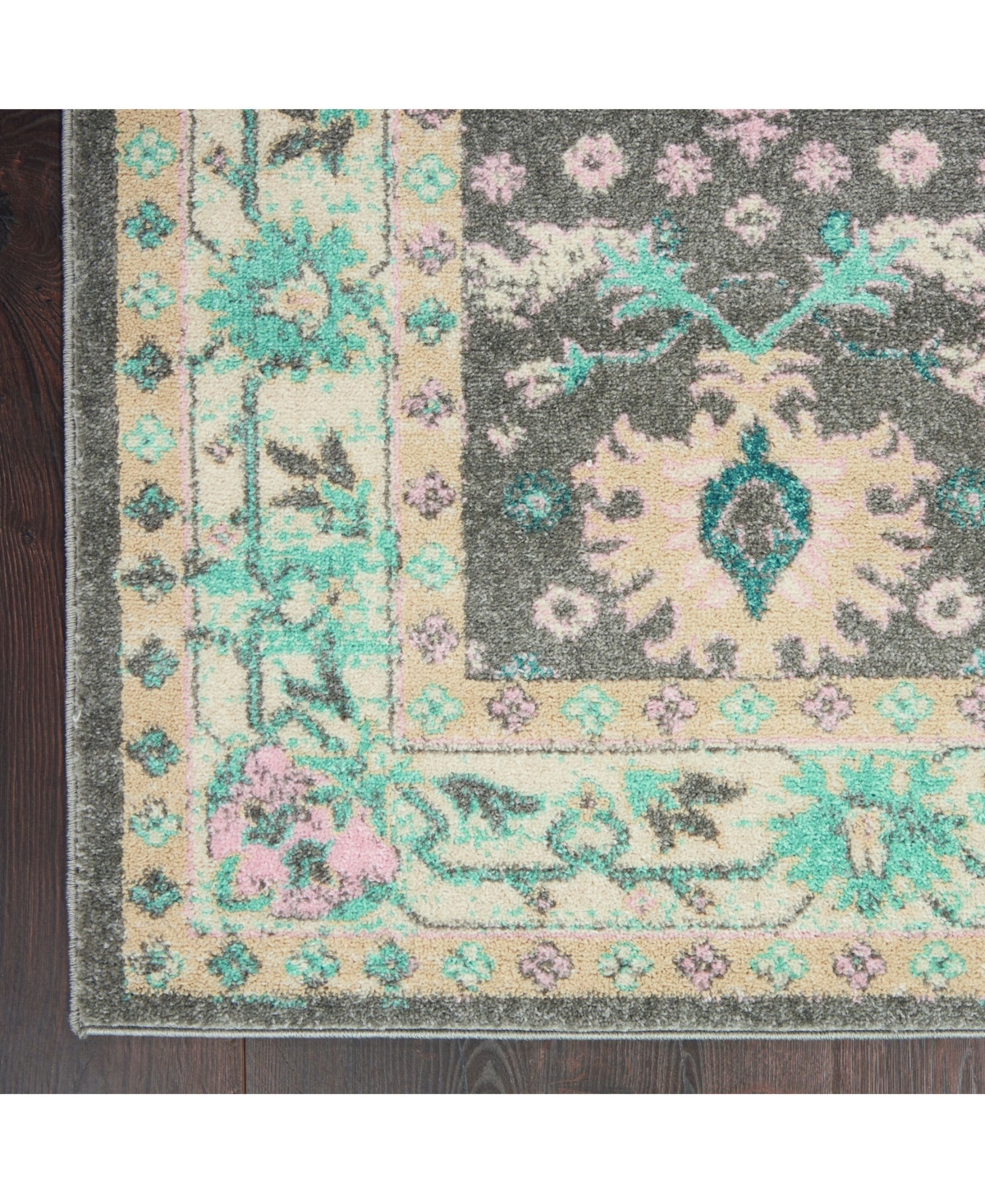 Long Street Looms Peace PEA10 Area Rug - Pink