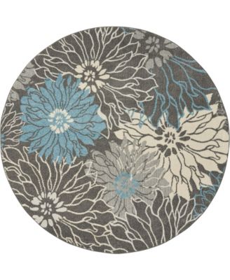Passion PSN17 8' Round Area Rug
