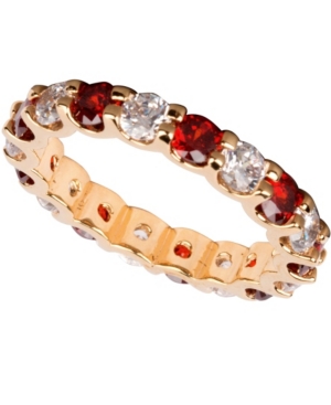 image of Grace Kelly Collection 18k Gold Plated Initial Engagement Ring