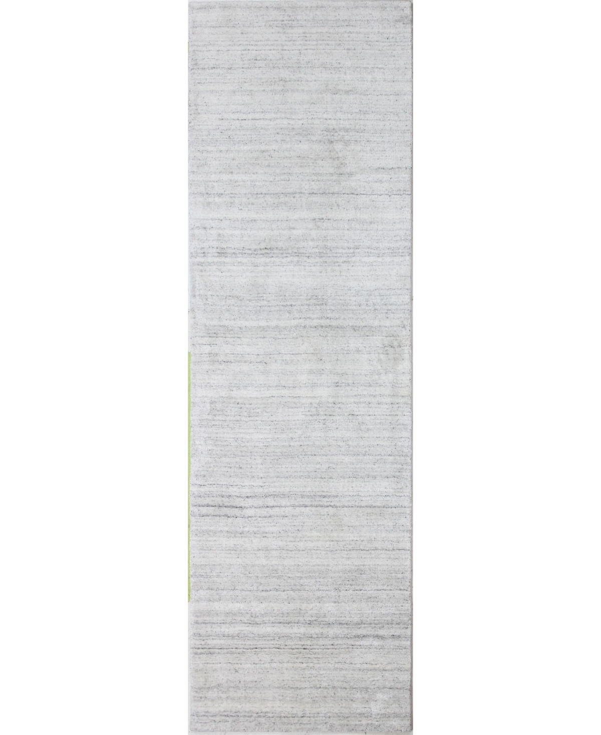 Closeout! Bb Rugs Land T142 2'6in x 8' Runner Rug - Glacier