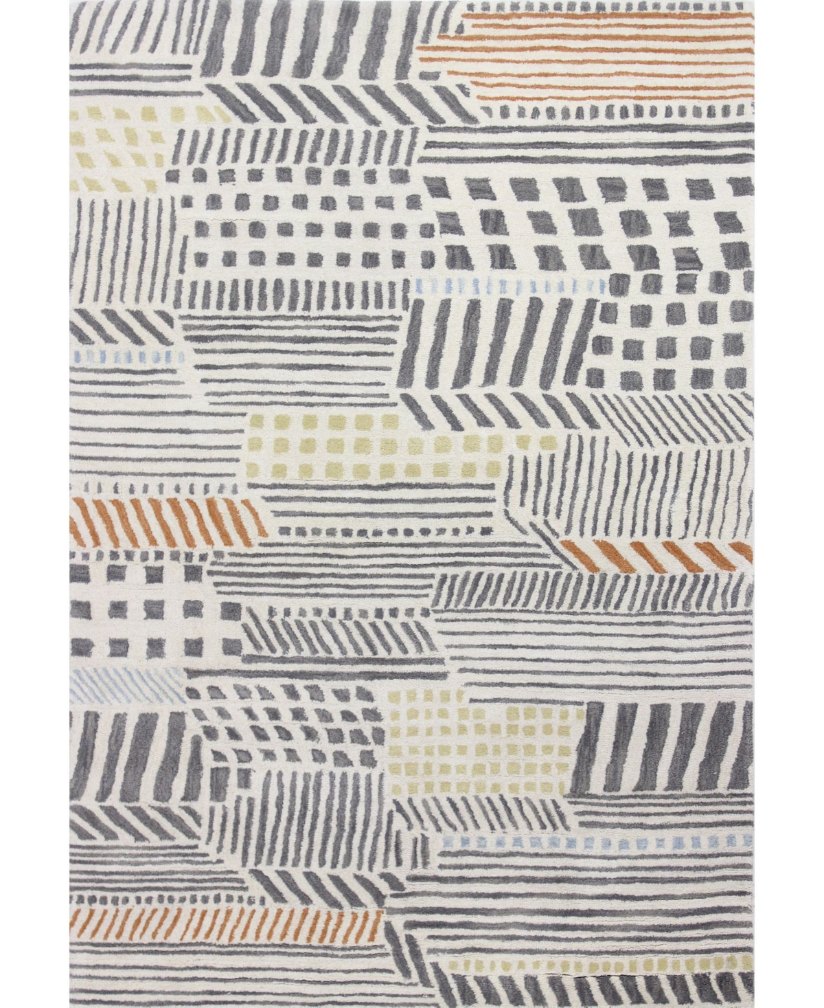 Closeout! Bb Rugs Alistar S185 8'6in x 11'6in Area Rug - Ivory